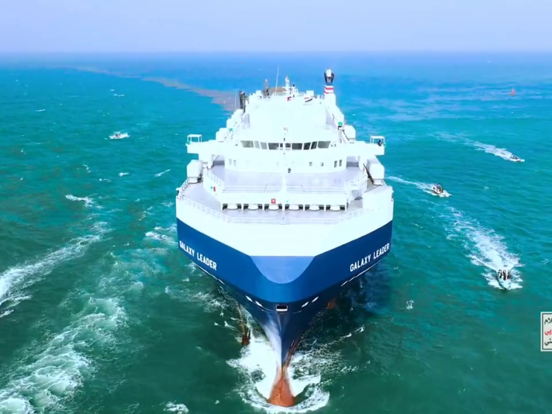 Manx-owned ship allegedly struck by US Navy, Houthis claim